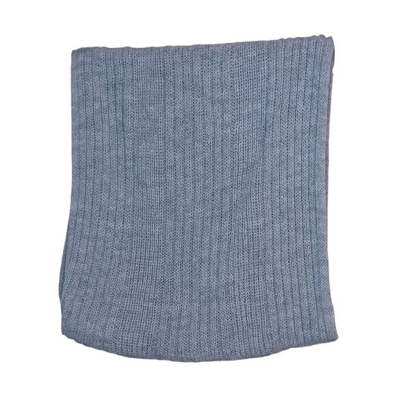 Women's Gray Infinity Scarf 56 in - Picture 2 of 3